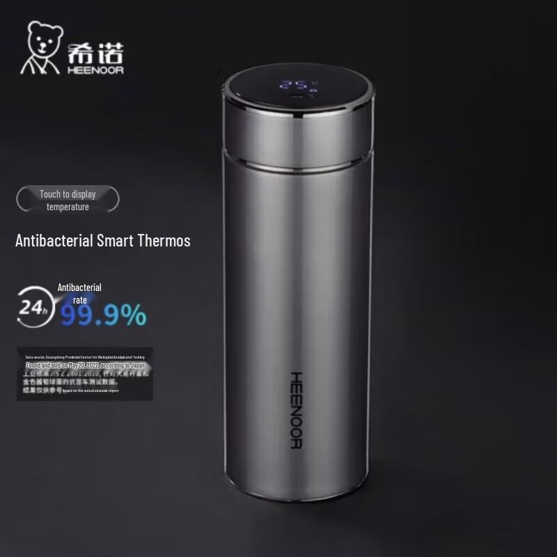 HEENOOR Smart Thermos Bottle with Temperature Display