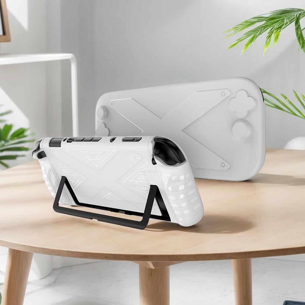 TPU+PC Case Ergonomic Handle Grip Cover Anti-Drop Handheld Game Console Case Anti-Slip Host Sleeve for Switch 2 Case Accessories