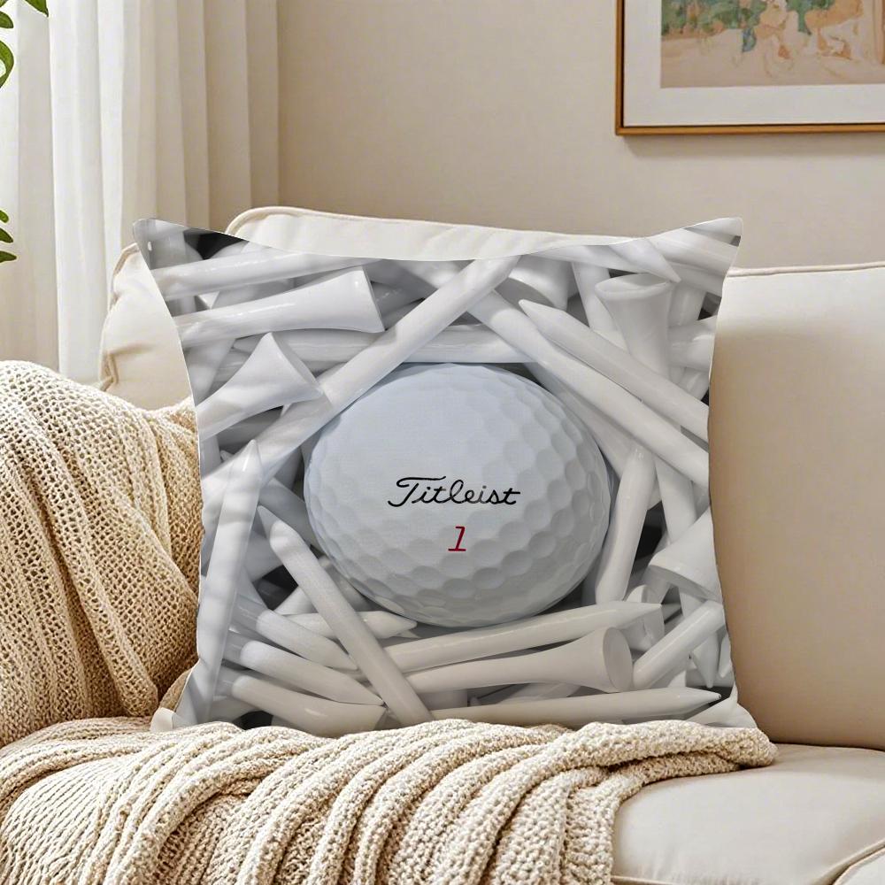 

Popular Golf Sports TTitleistSFamous Cushion Cover Pillowcase Antidustmite living Room Sofa Decor Cushion Room 30X30cm