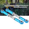 CNC Machined Aluminium Alloy Steering Linkage Rod RC Car Upgrade Accessory Parts (Blue)
