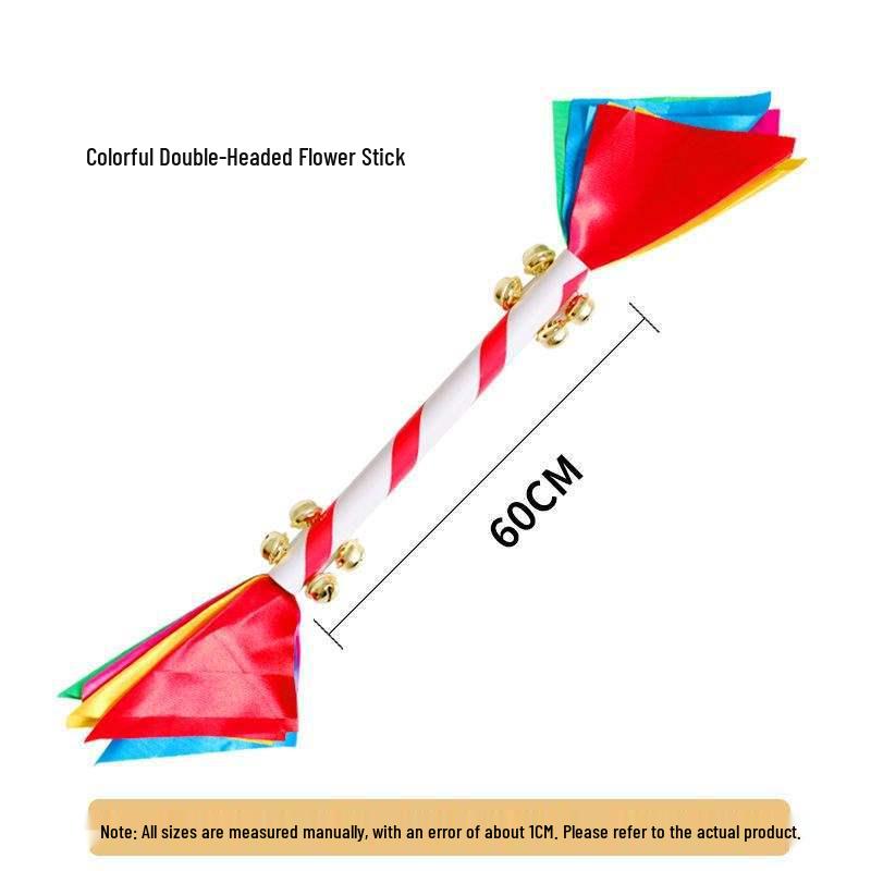 Bunte Blumenstock-Requisiten für Kinder-Tanz und Gymnastik