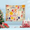 Christmas Tapestry Cross-border New Christmas Party Hanging Cloth Santa Claus Background Fabric