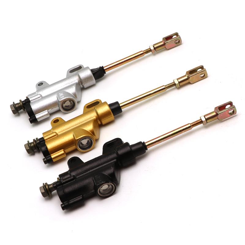 Rear Foot Hydraulic Brake Master Cylinder Pump for Motorcycle Dirt Pit Bike ATV