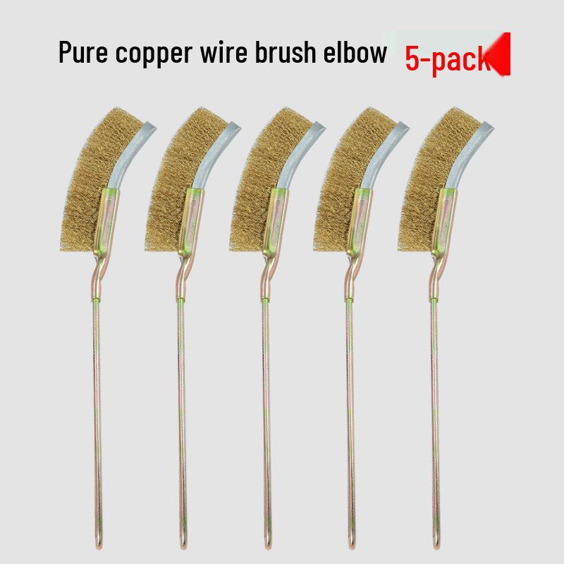 Stainless Steel Wire Brush with Handle - Rust Remover and Barbecue Grill Cleaner