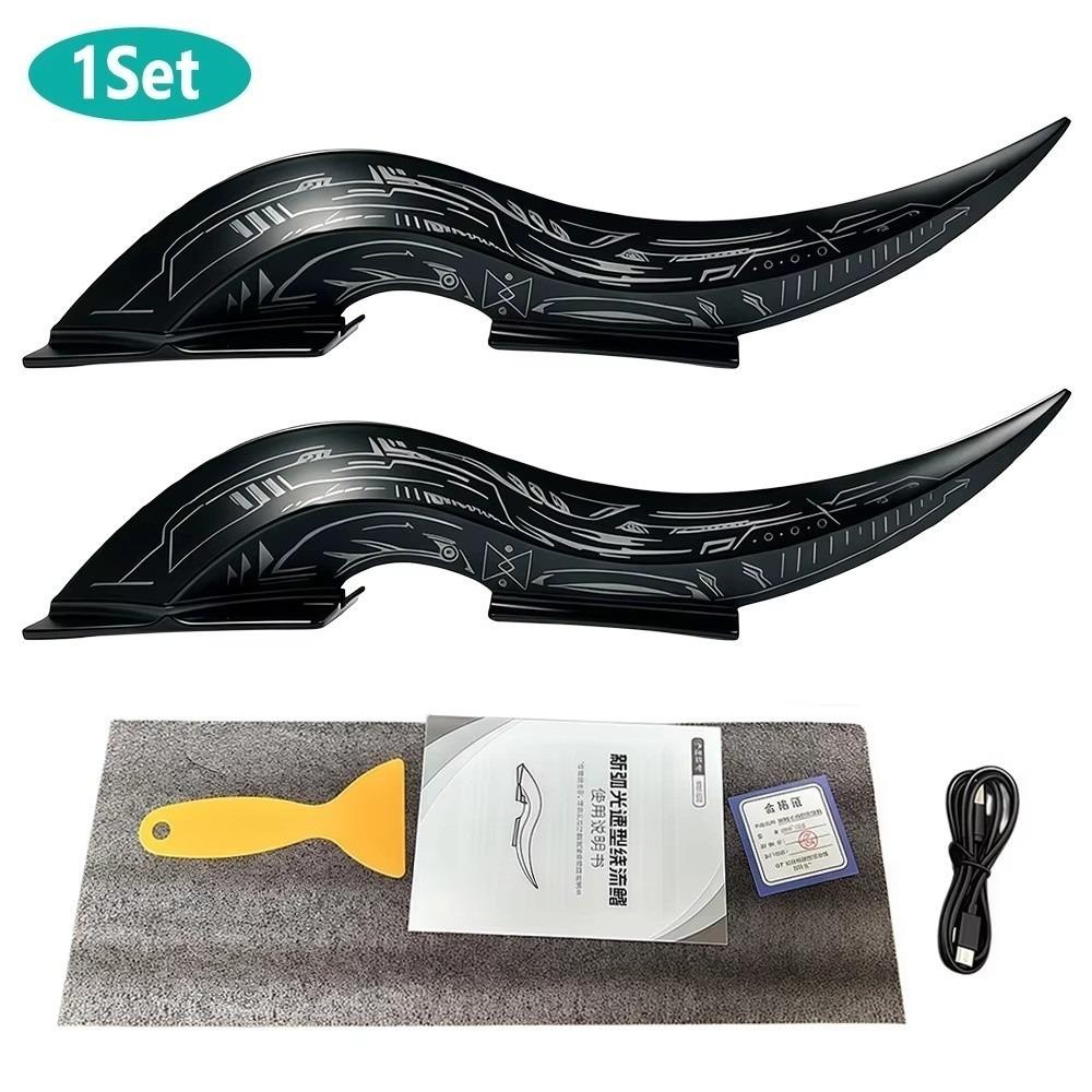 

Waterproof Car Roof Fins Touch Dimmable Car Roof Decoration Universal Fit Auto Decoration Light Multicolored