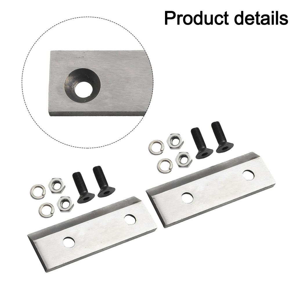 781-0490 Shredder Chipper Blade Replacement for 240640 240645 Fits OEM 981 781 with 3 3/8 Length 1/4 Width 7/8 Center Bolt
