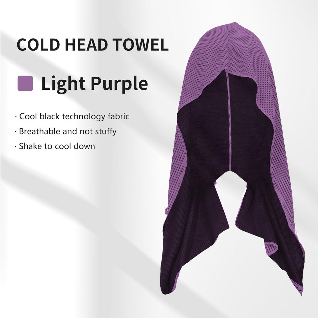 Polyester brocade cold towel size sports gym cold silk cold quick drying sports towel