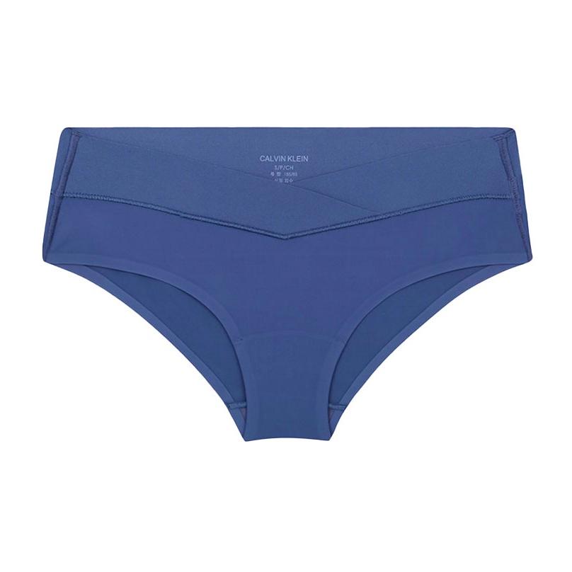 Calvin Klein Seamless Sexy Low Rise Briefs Women underwear Blue QF6357AD-DB2