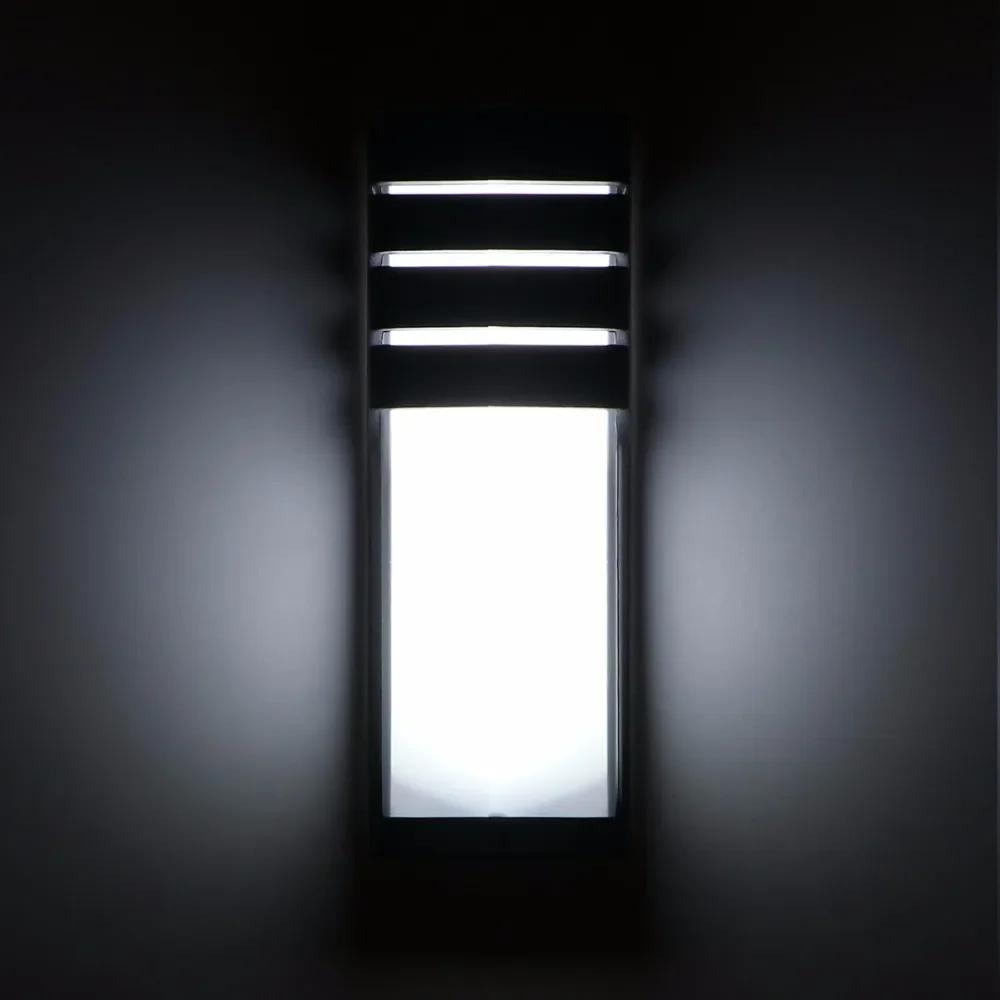 

Сад, двор, коридор, балкон, бра, уличный настенный светильник, водонепроницаемый уличный светильник для крыльца, настенный светильник Black Body холодный белый