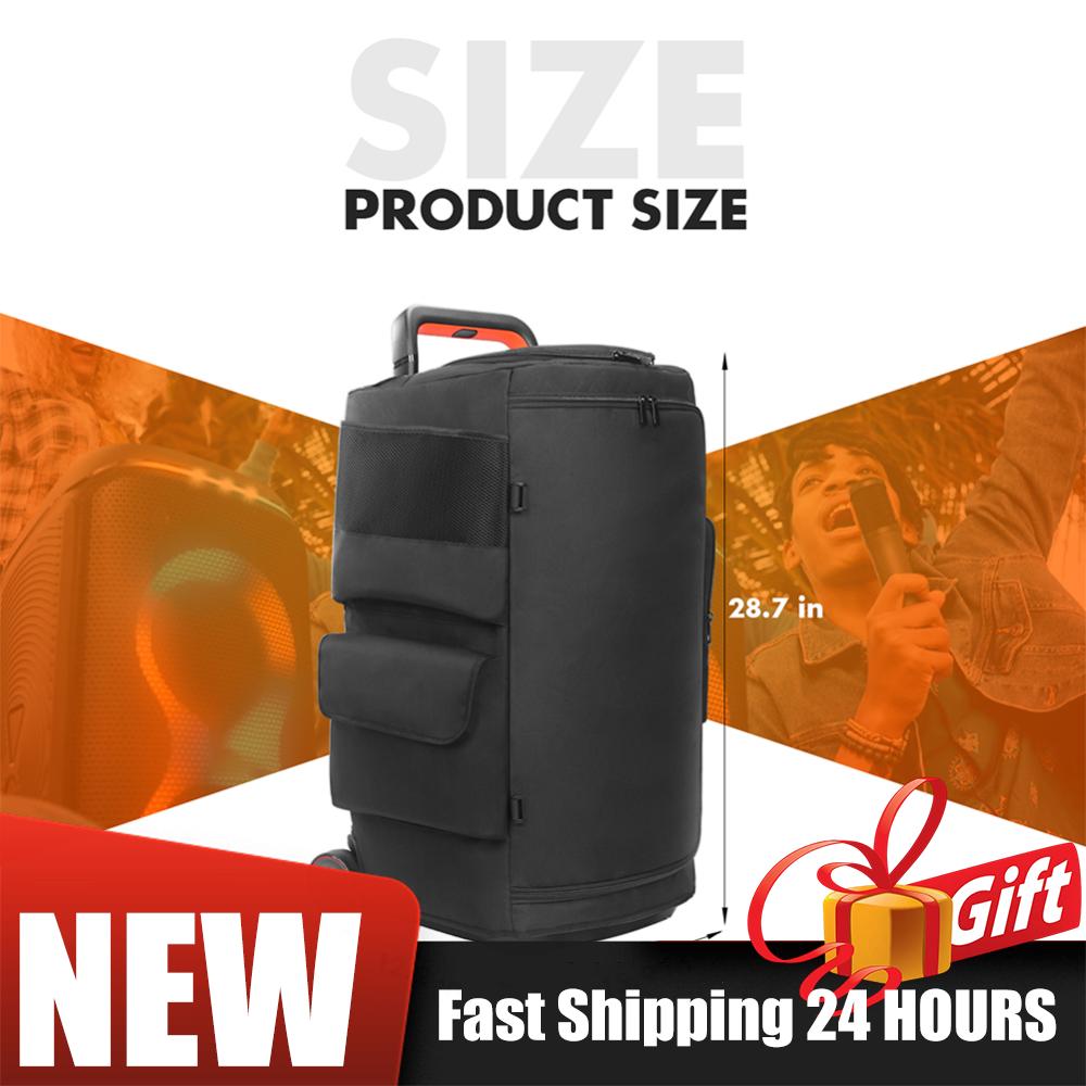 Double-Sided Speaker Protective Cover Dust Case for JBL PARTYBOX 520 Speaker Storage Bag Wear Resist  Travel Protective Bag
