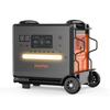 Safer Outdoor Home 2500W Lfp Power Station Portable Solar Battery 2304Wh With Hand Cart Camping Power Portable Solar Panel
