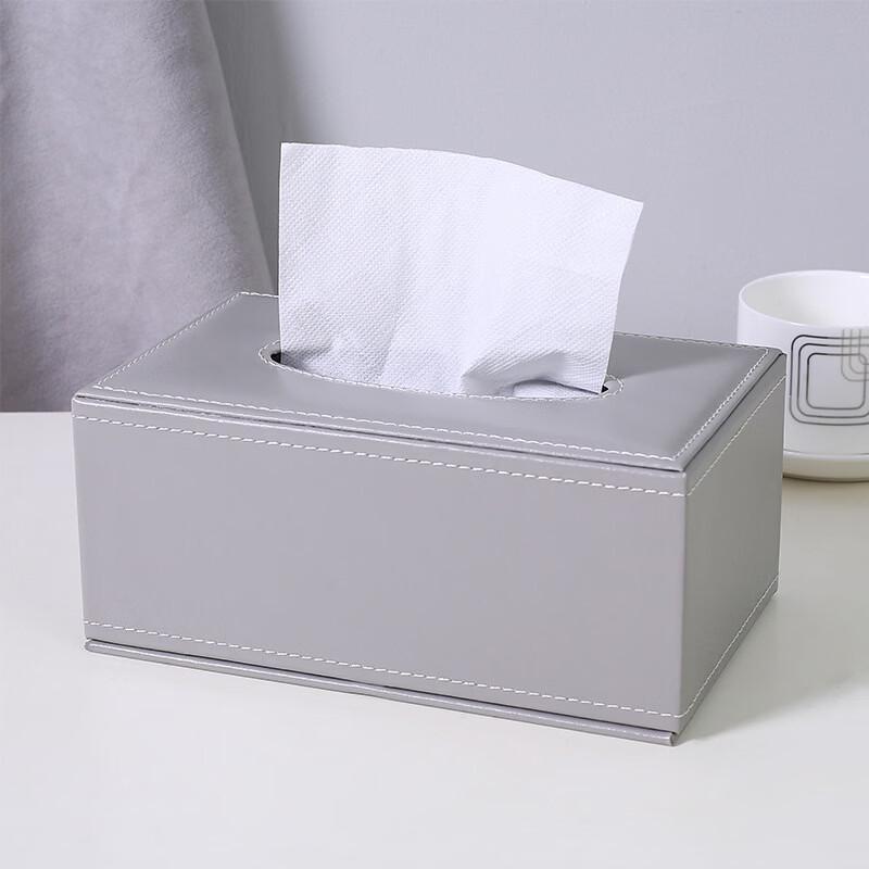 Leather Tissue Box