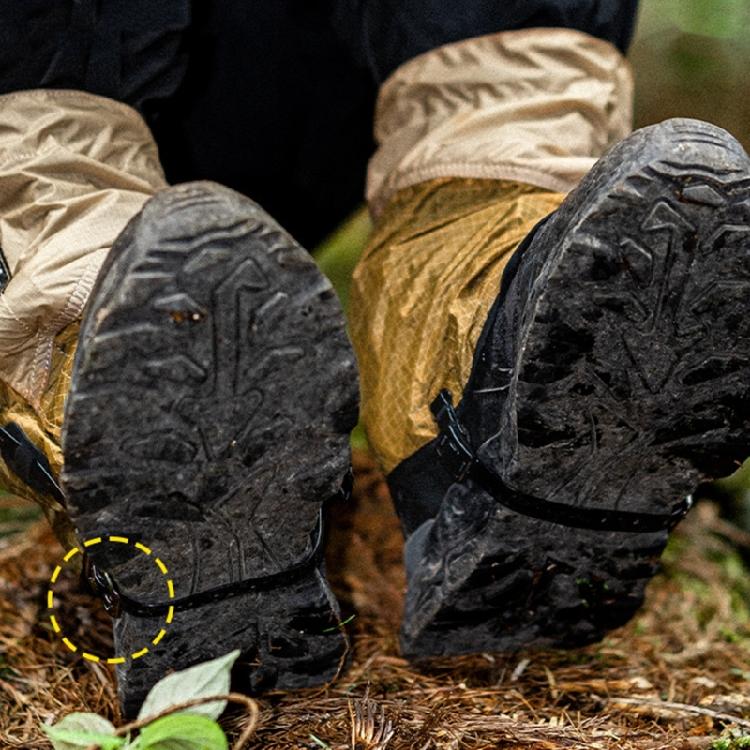 Outdoor Waterproofed Leg Armors Winter Outdoor Shoe Protective Leg Cover for Backpacking Mountaineering Trip