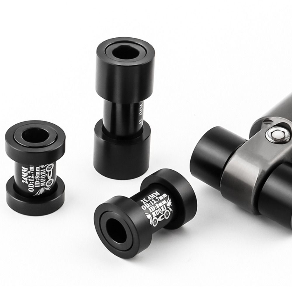 Aluminum alloy Mountain Bike Rear Shock Bushing 22 24 32 44mm 50 52 54 68mm DU Bushing Soft Tail Shock Absorber Sleeves
