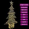 Christmas Tree with 160 Warm White LEDs 151 cm PET