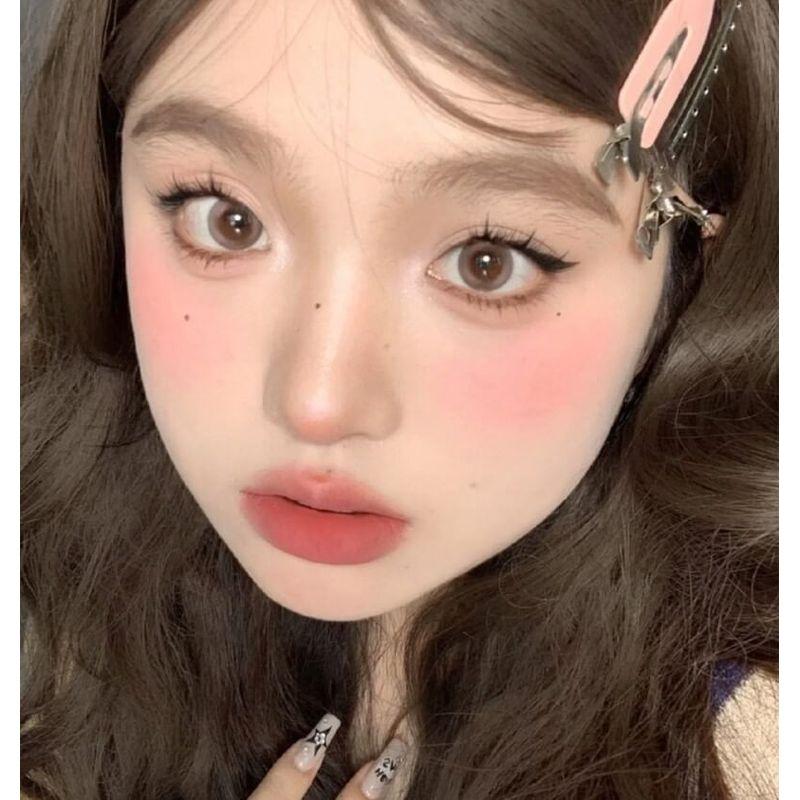 Xixi - Peach Heart Monochrome Cheek Blusher - 4-6