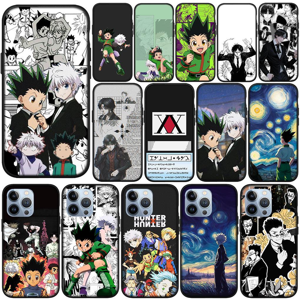 Killua Gon Chrollo Lucilfer Hunter X Hunter Phone Cover for Apple iPhone 16 11 Pro XS Max X XR 6 7 8 6S Plus + SE 2022 8+ Case