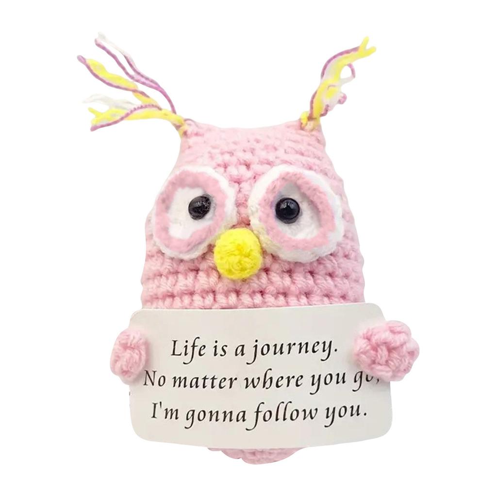 Crochet Animal Handmade Psychological Support Gift For Women Family Friends Easter Basket , Uplifting Gift For Birthday Graduation