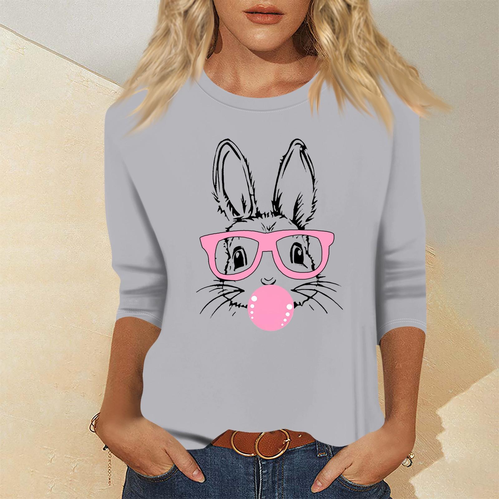 

Женская мода повседневный свитер с семью рукавами и принтом ко Дню святого Валентина S