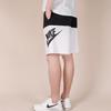 Nike Colorblock Large Logo Sports Shorts Men Bottoms Black White CJ4353-014