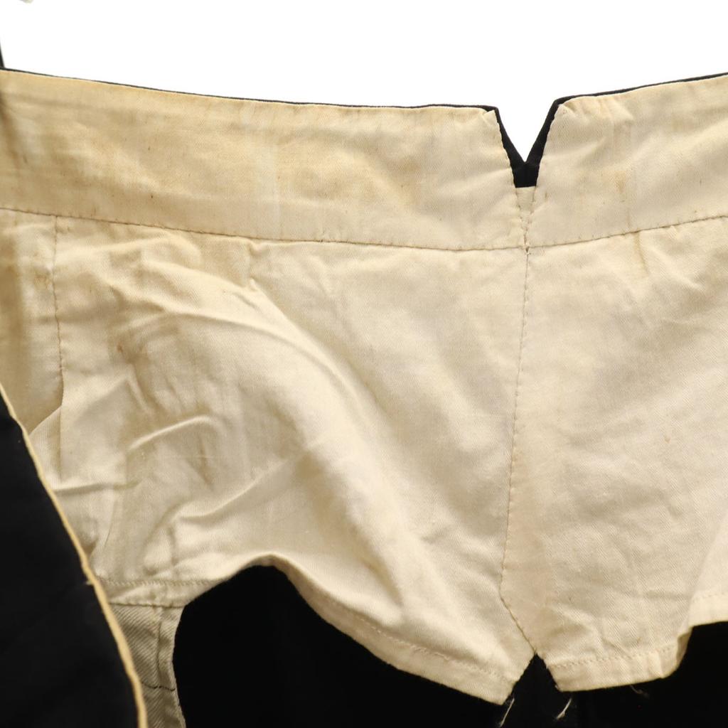 60s 70s vintage Slacks pants black DEPONIRT Men's Used