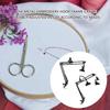 24TE Metal Embroidery Hoop Stand 360 Rotated Stitching Stand for Needlepoint Craft