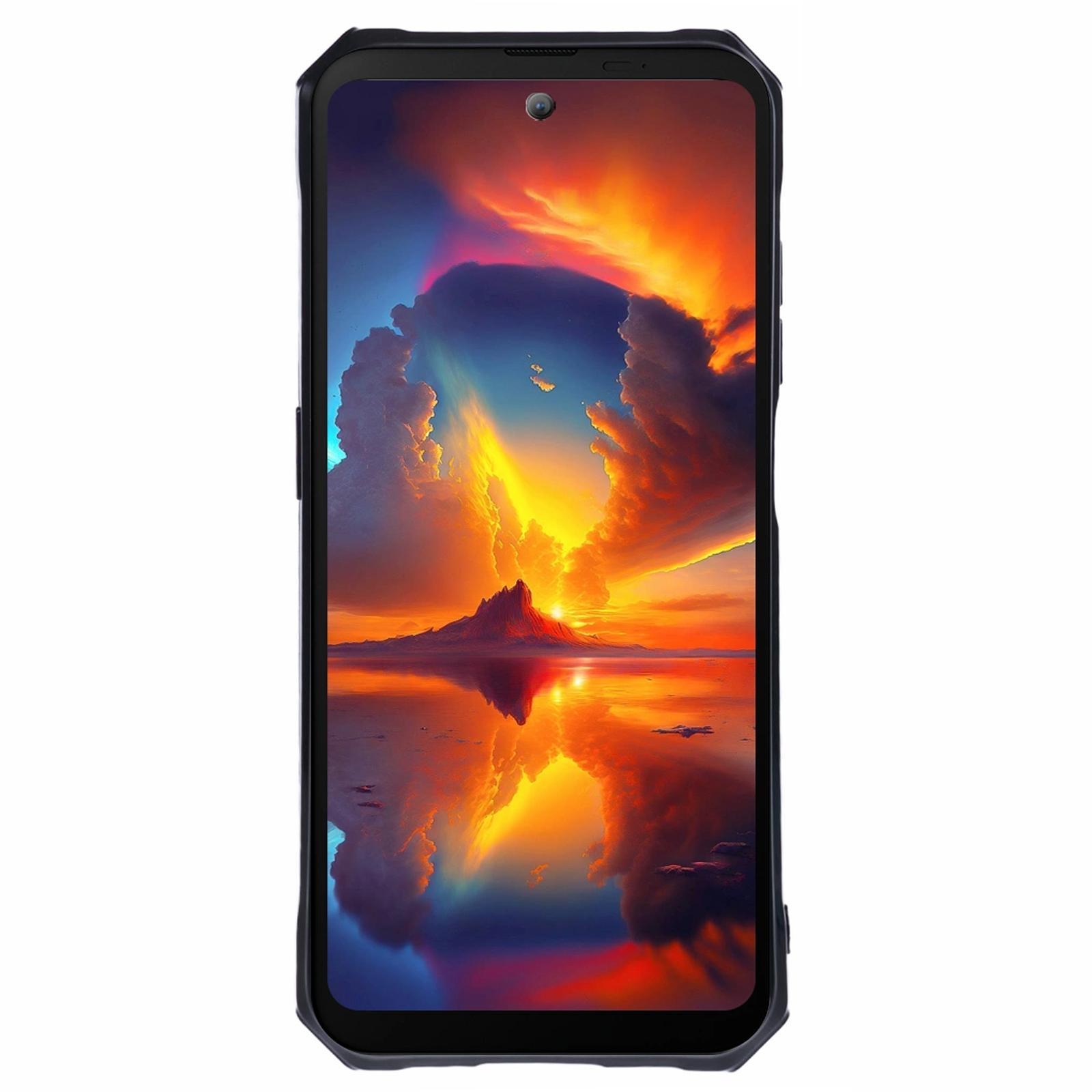

For Blackview BL8000 TPU Case Precise Lens Protection Mobile Phone Cover Black
