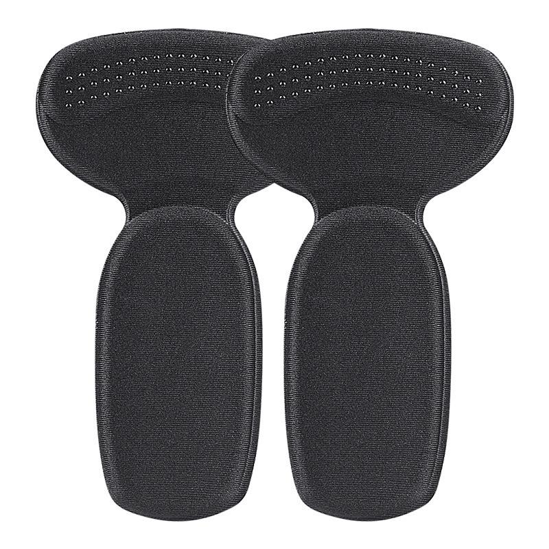 Heel Sticker 2-in-1: Thickened, Anti-Abrasion Non-Slip Pad for High Heels; Adjustable Half-Size Adhesive for Secure Fit