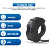 Motorcycle Cell Phone Support Handlebar Bracket Mobile Mirror Mount Navigation Stand Aluminum Anti Vibration Handle Holder Bike