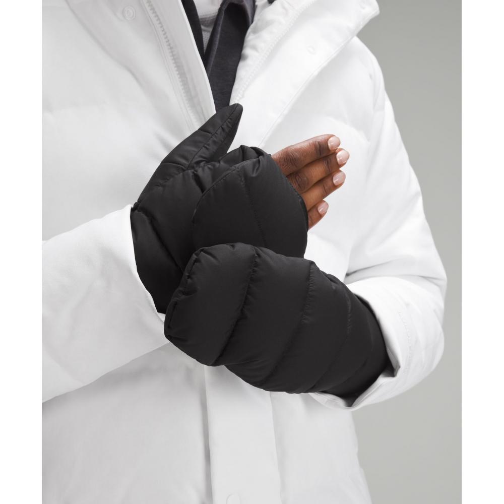 Lululemon Wunder Puff Mittens Black
