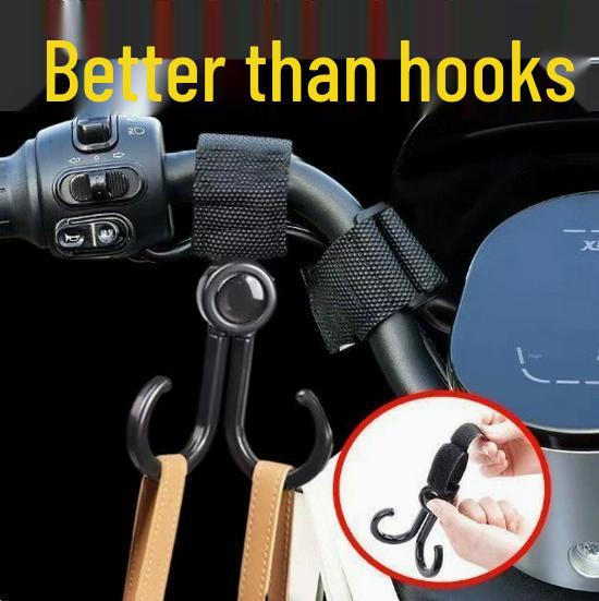 Multifunctional Bike Hook: Punch-Free, Strong, and Versatile for Electric Bikes and Scooters