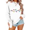 Women's Loose Comfortable Casual Fashionable Character Printing Round Neck Long Sleeved Sweatshirt