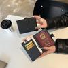 2025 Top Grain Cowhide Multifunction Passport Holder & Ultra-Thin Coin Purse