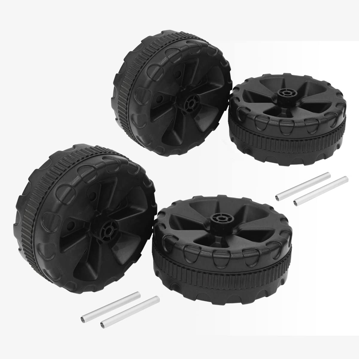 

DOD Carry Wagon Extra Thick Tires Запасне колесо (4 штуки) W2-836-BK чорний