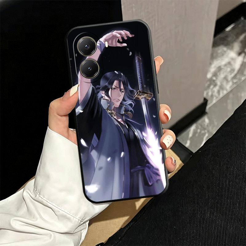 Bleach Kuchiki Byakuya Soft Phone Case for Xiaomi Poco X5 X6 X7 X8 Pro Max X3 F7 F8 Ultra M8 M7 M6 M5 Redmi 15 15C 14C 13C 12C X