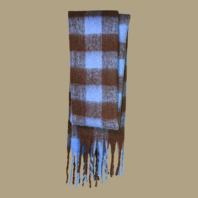 2024 Women'S Winter Scarf Warm And Thick Korean Versatile Shawl With Ma Hai Plush Neck For Men