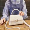 Summer Messenger Bag Niche Portable Small Square Bag Kelly Bag Versatile Fashion Single Shoulder Crocodile Pattern Baguette Bag Women