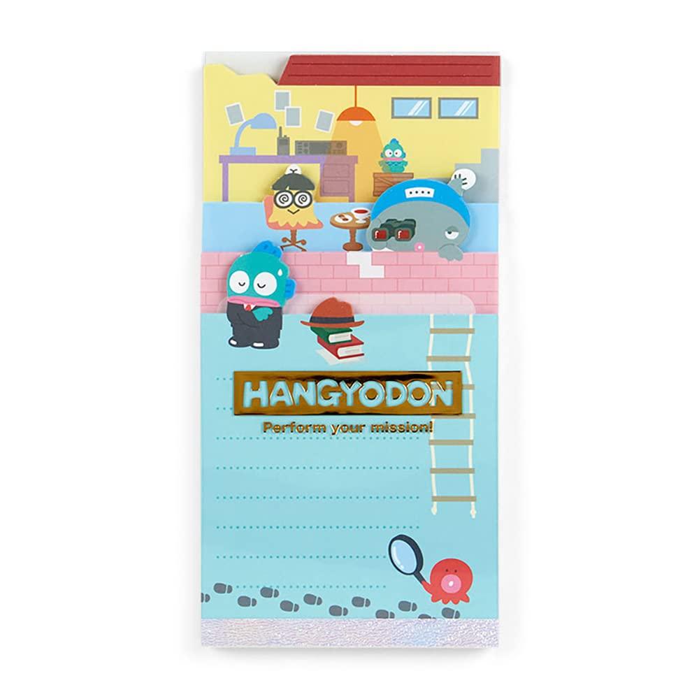 

Sanrio Sanrio Friend Memo Hangyodon Half Fish HANGYODON Разнообразие канцелярских товаров Memo Character 8 xx 16 см 469441 SANRIO (САНРИО) 1,3