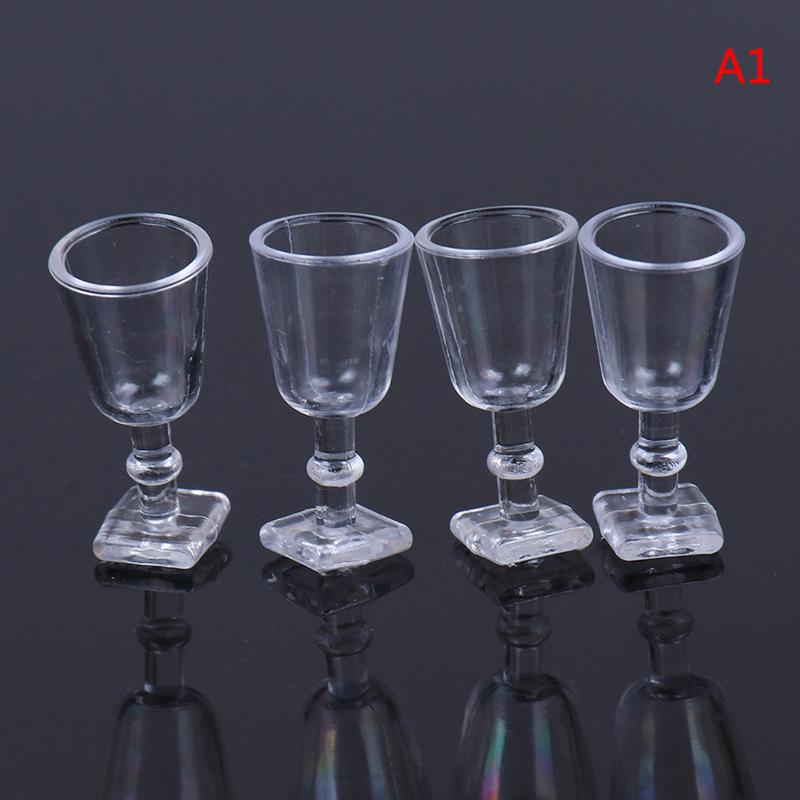 1:12 Scale 4Pcs/Lot Cup Tableware Set Dollhouse Miniature Toy