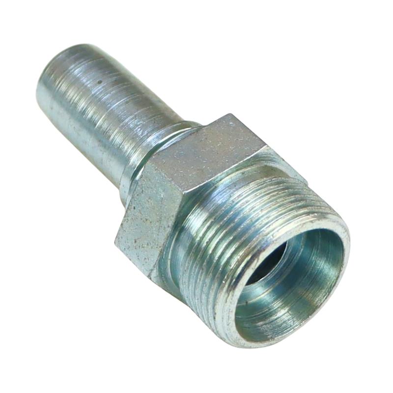 PTFE corrugated teflon hose end DN15, type BL M26x1.5, truck hoses PZL-Hydral