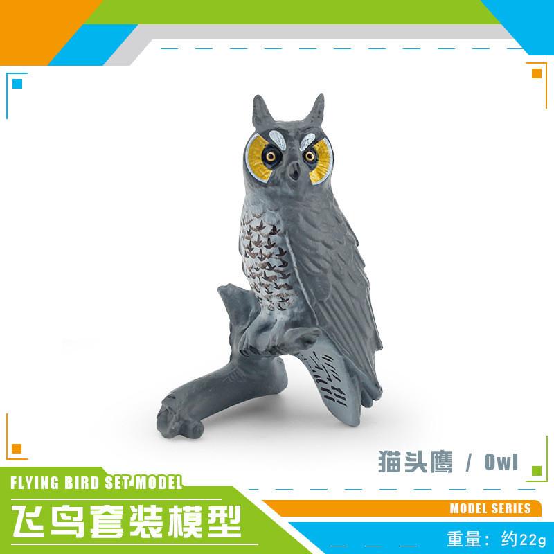 Exquisite Realistic Bird Models In Pvc Material Showcasing Colorful Parrots Owls And Songbirds