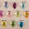 13x24mm Transparente Acryl-Wassertropfen-Perlen für DIY-Schmuck & Perlen-Türvorhänge