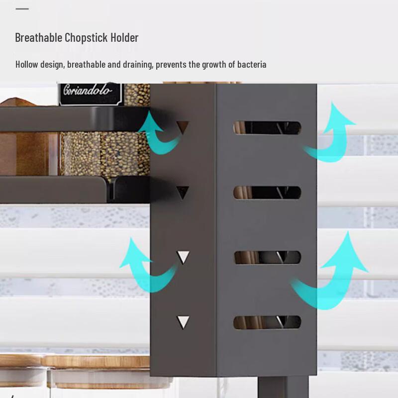 3-Tier Modern Kitchen Countertop Spice Rack