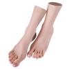 Cyomi Foot Silicone Short Female Foot Foot Foot Art Natural Jewelry Nail 22cm Left Ivory White Model, Foot, Model, Mannequin, Torso, Model, Look,