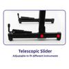 A-Frame Foldable Guitar Stand Adjustable Guitar Support Bracket Guitar Display Holder  Household