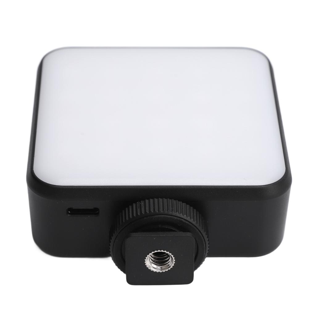 LED Camera Light Dimmable 2500K to 6500K 1200mAh Rechargeable Portable Small Photography Lamp for Live Streaming
