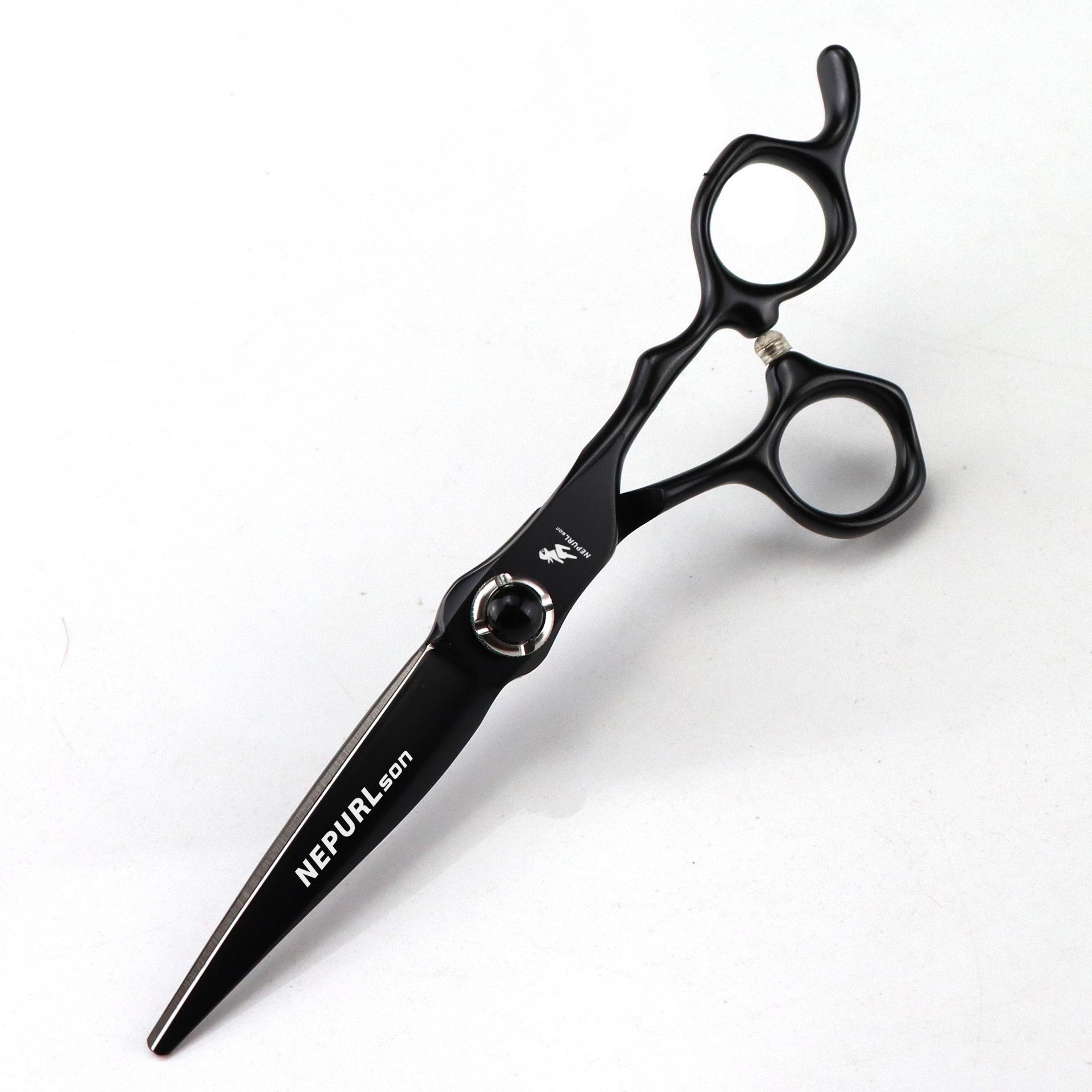 6.0 Black Mizutani FSG-04 Traveler Hairdressing & Barber Shears