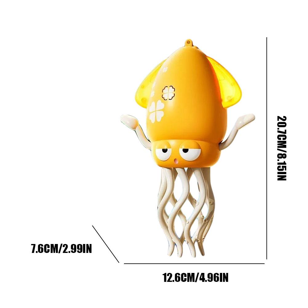 Electric Dancing Octopus Fidget Toys Anti-stress Anti Stress Luminous Music Baby Crawling Toys Games for Kids Children Pets Cat