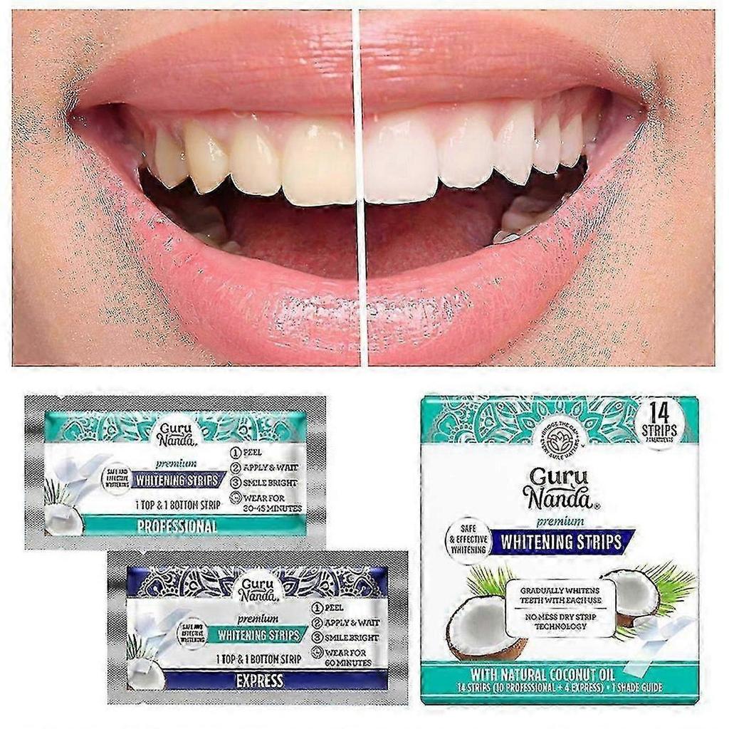 Strisce Sbiancanti Professionali per Denti Sensibili, Sbiancamento di Grado Professionale a Casa, Confidenze per la Serata Romantica-lhh06 meno