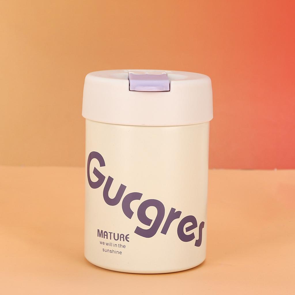 New Stainless Steel Straight Drink Ton Ton Cup Mini Car Portable Thermos Cup High Appearance Level Girl Sippy Cup